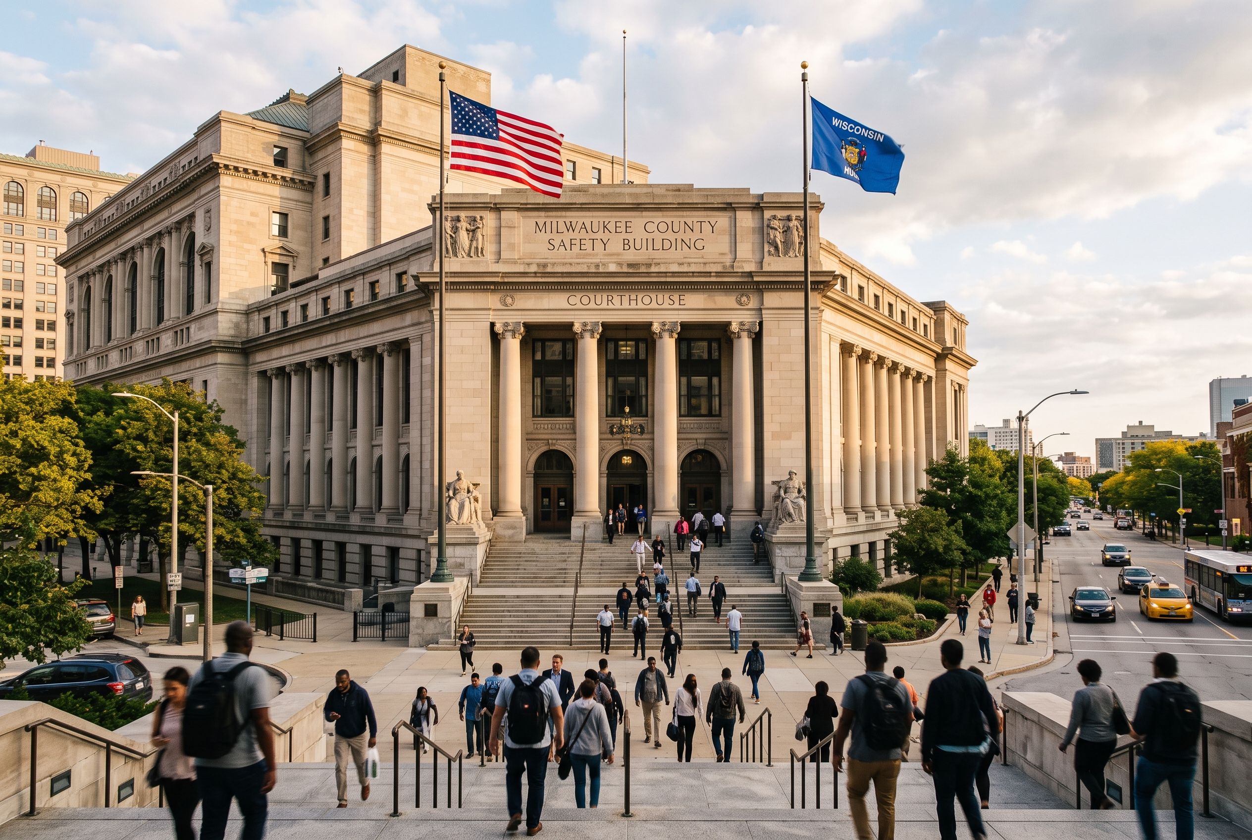 Milwaukee County government building exterior